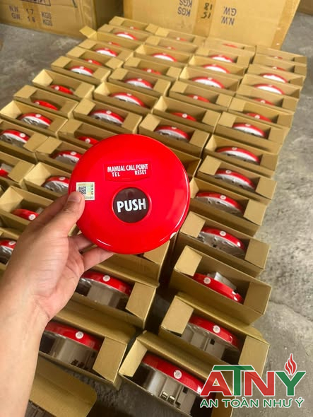 Nút nhấn khẩn tròn công tắc khẩn báo cháy horing ah9717