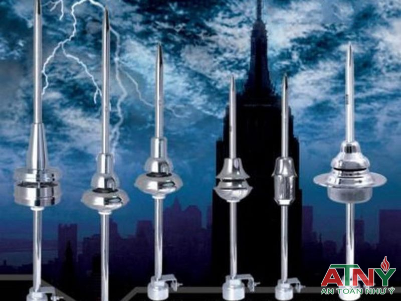 10 bước lắp đặt kim thu s&eacute;t Liva