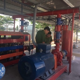 KIỂM ĐỊNH CẤP TEM GIẤY MÁY BƠM CỤC PHÒNG CHÁY CHỮA CHÁY