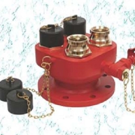 Họng tiếp nước 4 cửa SRI : 4-Way Inlet Breeching