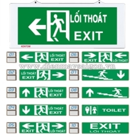 ĐÈN LỐI THOÁT EXIT KENTOM KT-610,KT-620,KT-650,KT-660,KT=670 