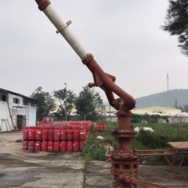 LĂNG SÚNG PHUN NƯỚC CỐ ĐỊNH QUAY 360 ĐỘ DN90