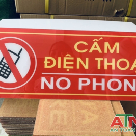 Bán bộ nội qui tiêu lệnh PCCC mica cấm lửa cấm hút thuốc mica tại TPHCM Quận Tân Phú