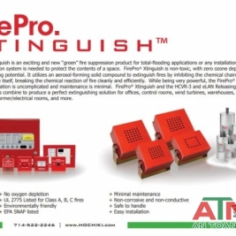 Báo giá hệ thống chữa cháy khí aerosol Hochiki Firepro Xtinguish