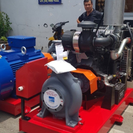 BÁO GIÁ MÁY BƠM CHỮA CHÁY EBARA ĐỘNG CƠ ĐIỆN DIESEL HYUNDAI