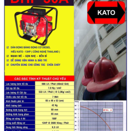 BÁO GIÁ MÁY BƠM DẦU DIESEL KATO DHP30,DP3OH,DP40H GIÁ RẺ ĐÃ KIỂM ĐỊNH PCCC