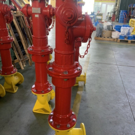 Báo giá trụ chữa cháy 3 cửa 3 họng đã kiểm định cấp tem PCCC