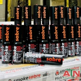 Bình chai thử xịt khói smoke sabre hochiki