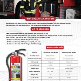 Bình chữa cháy bột abc 4kg 83mec Bộ Quốc Phòng giá bao nhiêu?