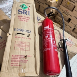 Bình chữa cháy co2 5kg SRI Malaysia giá bao nhiêu?