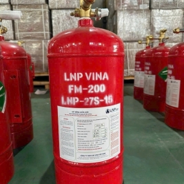 Bình chữa cháy fm200 sms-227 LNP VINA