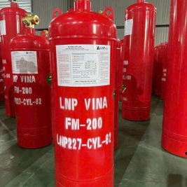Bình chữa cháy fm200 sms-227 LNP VINA