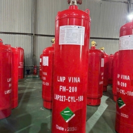 Bình chữa cháy fm200 sms-227 LNP VINA