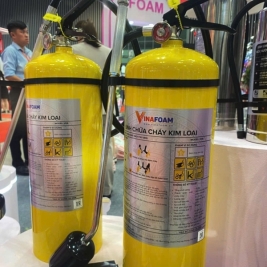 Bình chữa cháy kim loại 8kg vinafoam