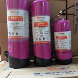 Bình chữa cháy Orion Pin lithium gốc nước 1kg 3kg 6kg 9kg