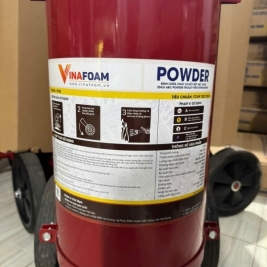 Bình chữa cháy xe đẩy bột abc 25kg 35kg 50kg