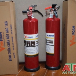 Bình chữa cháy xe hơi oto cao cấp 1kg xách tay