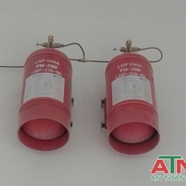 bình fm200 treo tường tự động kích hoạt xả khí
