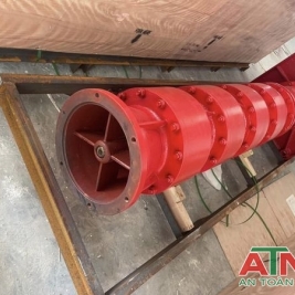 Bơm turbine trục đứng kiểm định cấp tem PCCC Năm 2024