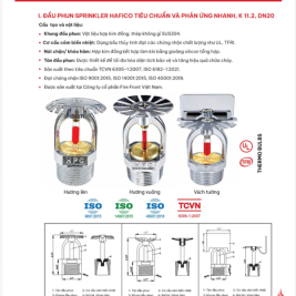 Catalogue báo giá đầu phun phản ứng nhanh k11.2 giá rẻ