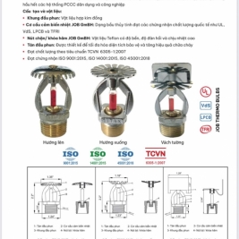 Catalogue báo giá đầu phun titan