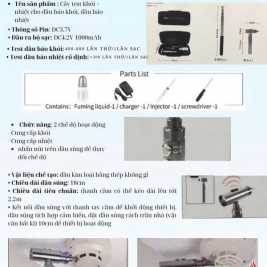 Cây thử đầu báo khói báo nhiệt 2 trong 1