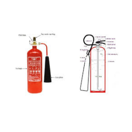 Cấu tạo bình chữa cháy co2 3kg mt3,5kg mt5