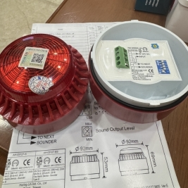 Còi đèn báo cháy Horing AH-03127-BS