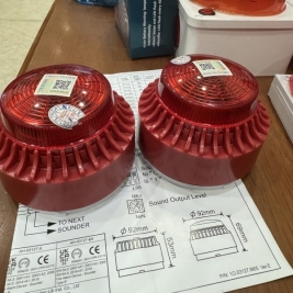 Còi đèn báo cháy Horing AH-03127-BS