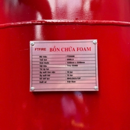 Cung cấp báo giá lắp đặt bồn chứa foam 5000L lít