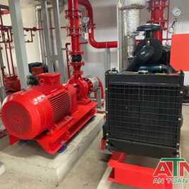 Cung cấp lắp đặt máy bơm chữa cháy điện diesel bù áp windy