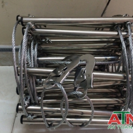 Cung cấp lắp đặt thang dây thoát hiểm nhà cao tầng chung cư mini tại TPHCM