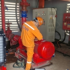 Cung cấp lắp đặt tủ điều khiển máy bơm chữa cháy điện diesel bù áp