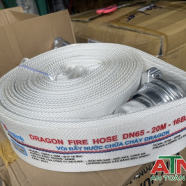 Cuộn vòi chữa cháy dragon DN50 DN65 dài 20m có kiểm định cấp tem PCCC