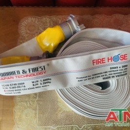 Cuộn vòi chữa cháy Tomoken DN65 dài 30m 20m áp lực 16bar