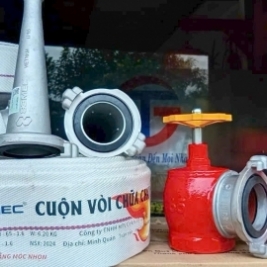 Cuộn vòi lăng phun van góc bộ quốc phòng 2025