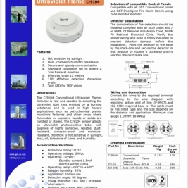 Đầu báo lửa GST C-9104 tem kiểm định pccc 2025