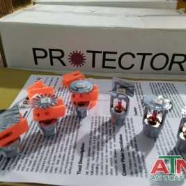 Đầu phun Protector k5,6 k8 k112 DN15 DN20 quay lên xuống ngang hở