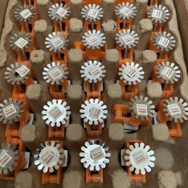 Đầu phun Sprinkler Tyco 141 độ quay hướng lên hướng xuống