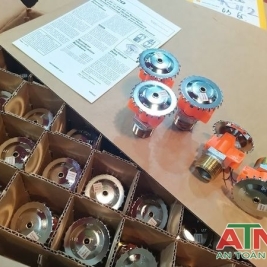 Đầu phun tyco 141 độ C hướng quay lên quay xuống có kiểm định tem PCCC
