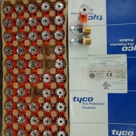 Đầu phun tyco 141 độ C hướng quay lên quay xuống có kiểm định tem PCCC
