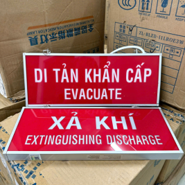 Đèn xả khí báo di tản khẩn cấp