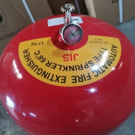 Địa chỉ bán bình chữa cháy tự động 6kg 8kg treo trần nhà xe kho bãi xưởng sản xuất
