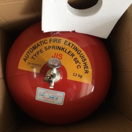 Địa chỉ bán bình chữa cháy tự động 6kg 8kg treo trần nhà xe kho bãi xưởng sản xuất