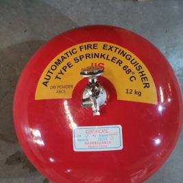 Địa chỉ bán bình chữa cháy tự động 6kg 8kg treo trần nhà xe kho bãi xưởng sản xuất