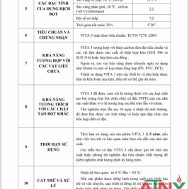 foam protein kháng cồn 3% FFFP vita3