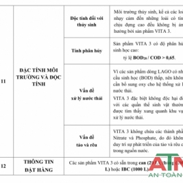 foam protein kháng cồn 3% FFFP vita3