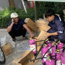 Giá Bình chữa cháy pin lithium bao nhiêu tiền?1 kg 3kg 6kg 9kg