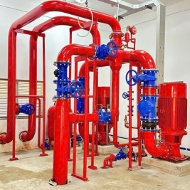 Gía máy bơm turbine điện diesel bù áp windy kiểm định pccc 2025