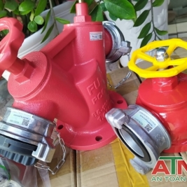 Họng trụ chữa cháy fuji 2 cửa DN100x2DN65
